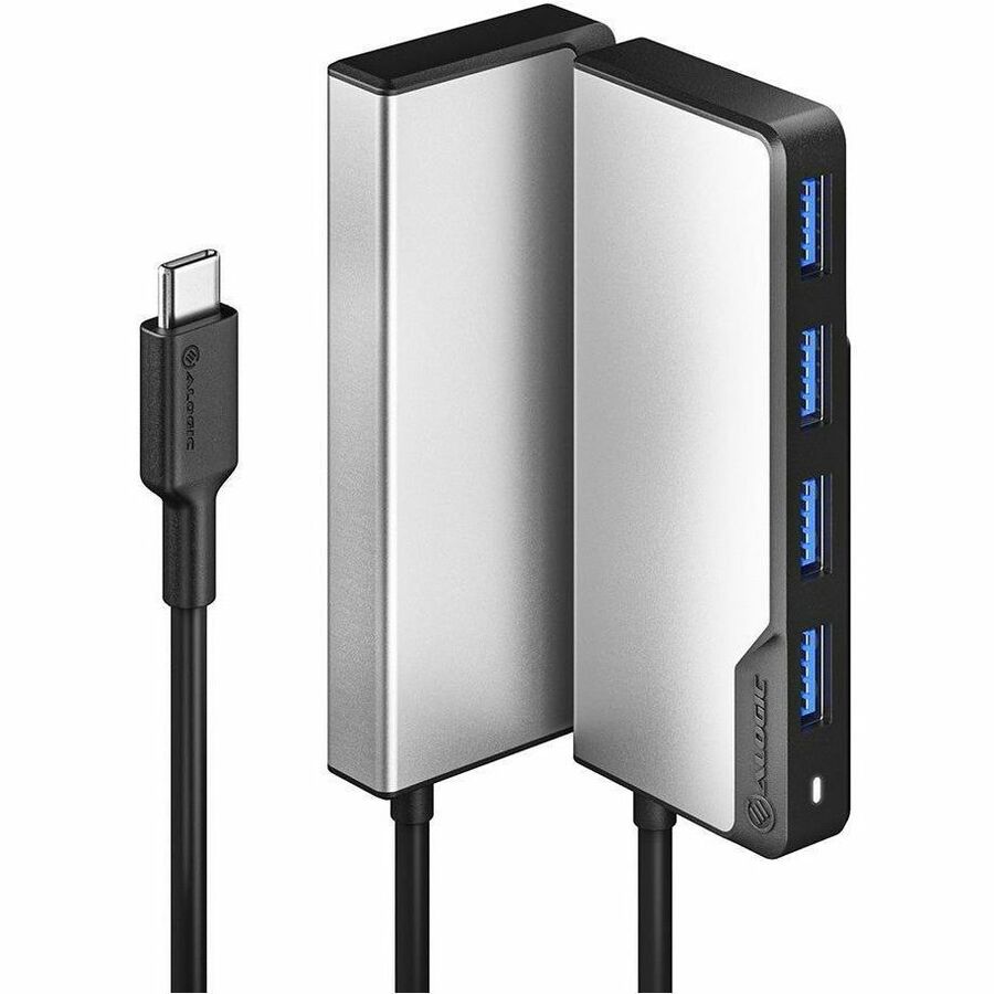 ALOGIC USB-C FUSION SWIFT 4-IN-1 HUB - SPACE GREY