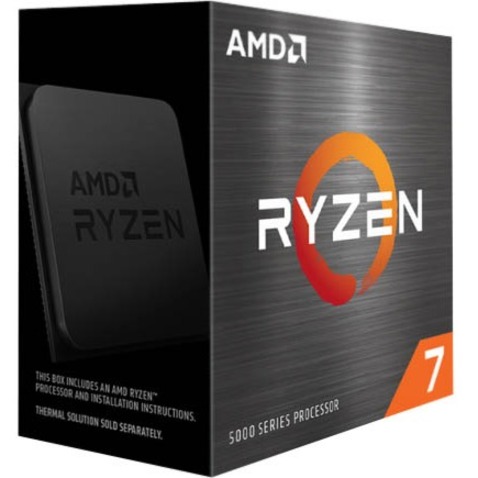 AMD Ryzen 7 5800X 8-Core/16-Thread 7nm ZEN 3 Processor | Socket AM4 3.8GHz base, 4.7GHz boost, 105W 100-100000063WOF