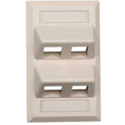 PLATE, ANG,1-G,4P, OW, AFP PLATES INCLUDE 2 SMOOTH LOCATIONS FOR ADHESIVE LABELS