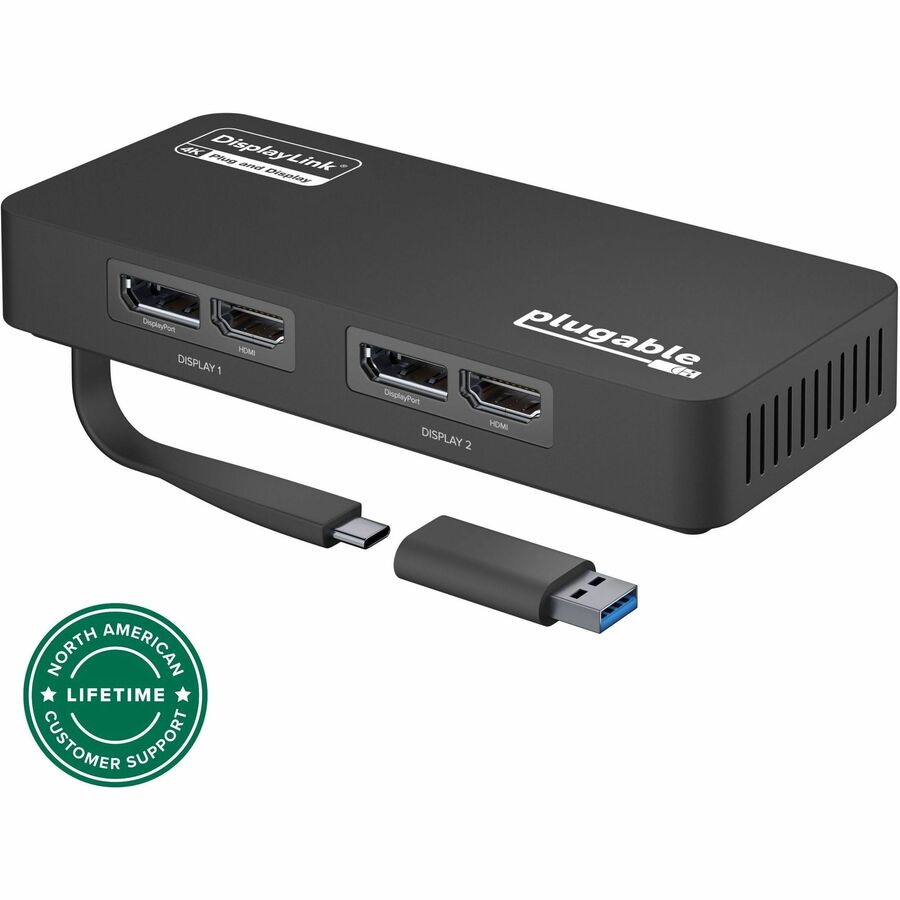 PLUGABLE 4K DISPLAYPORT  HDMI