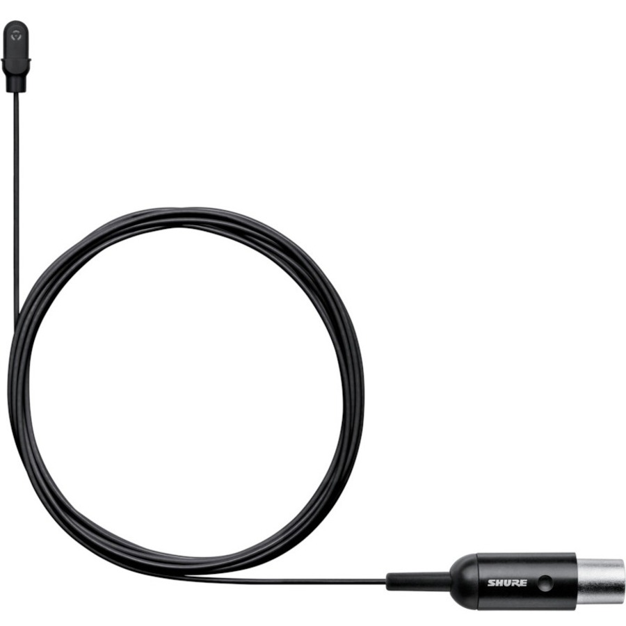DL4 LAVALIER MICROPHONE, OMNIDIRECTIONAL, WATERPROOF, MTQG CONNECTOR, BLACK, INC