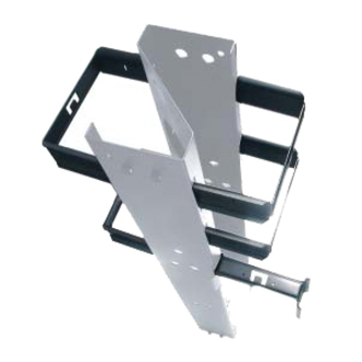CABLEMGT, GATE KT FOR VS/VM,6W,BK,4PK