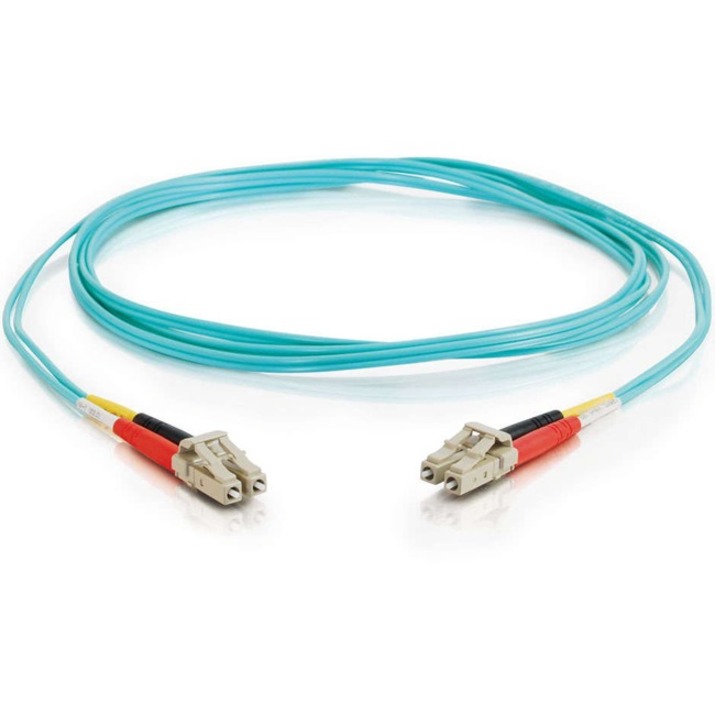 C2G 3M LC-LC 10G OM3 USA FIBER-AQUA