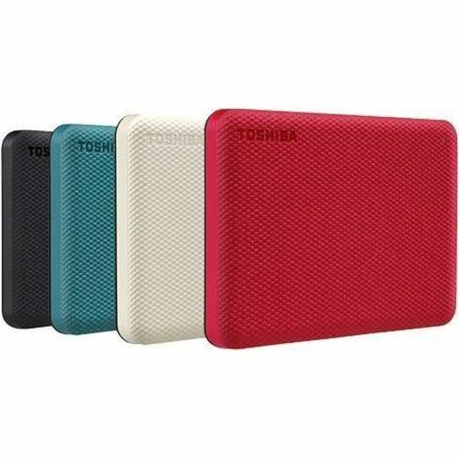 TOSHIBA CANVIO ADVANCE - 1TB - GREEN - PORTABLE HARD DRIVE