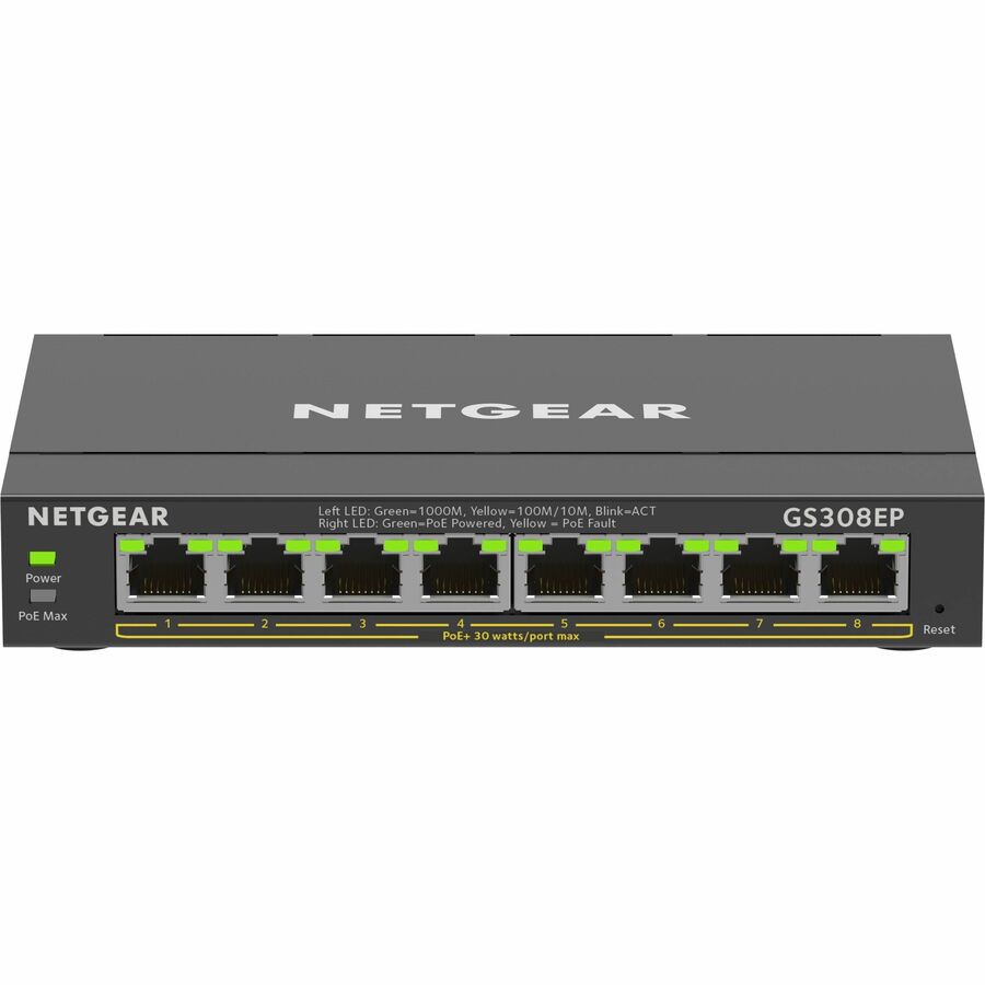 8PORT GB POE+ SMART PLUS