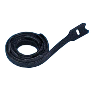 10PK HOOK & LOOP TIE LOOP STYLE BLK