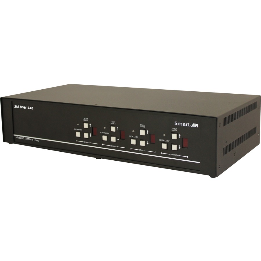 4-PORT DVI-D MATRIX KVM