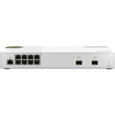 QNAP (QSW-M2108-2S) Management Switch, 8 port 2.5Gbps, 2 port 10Gbps SFP+. Easy management with web browser.