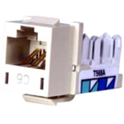 JACK, HXJ,CAT6,8POS,UNI A/B,EI