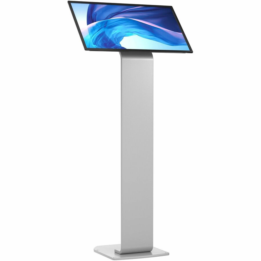 VESA COMPATIBLE FLOOR STAND FOR KITTING - SILVER