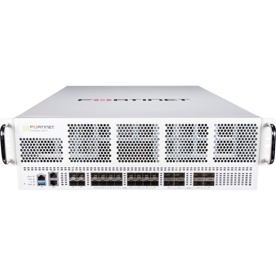 FORTIGATE-4201F-DC HARDWARE PLUS 1 YEAR FORTICARE PREMIUM AND FORTIGUARD UNIFIED