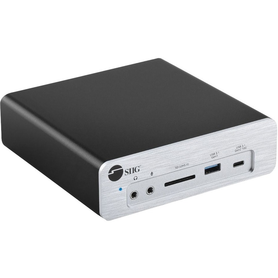 Siig Tbt3 Dp 1.4 Docking with M.2 NVMe  10 Gbps, 4k60hz, Taa Compliant (Ju-Dk0k1
