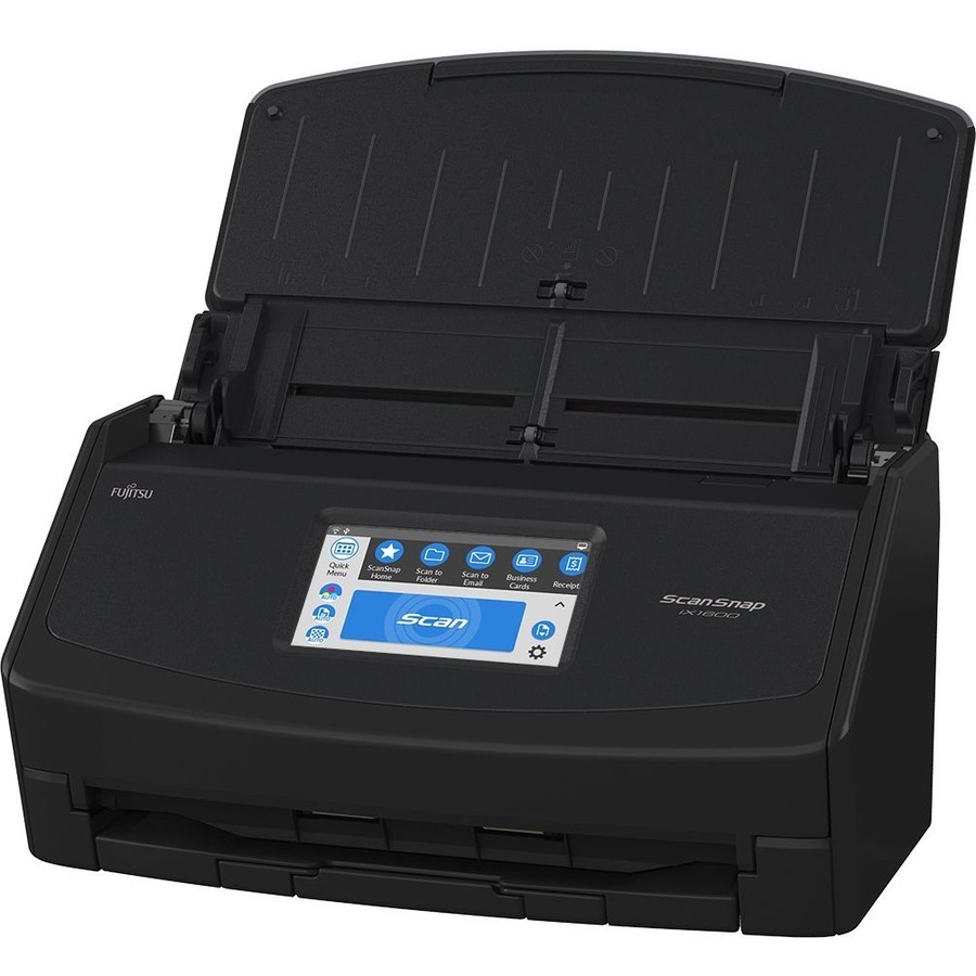 Fujitsu - Sourcing Scansnap Ix1600 Scanner Black