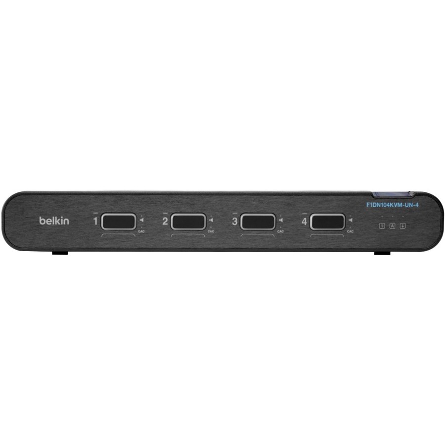 4 PT 1 HD DP/HDMI UNVL SKVM W/CAC PP4.0