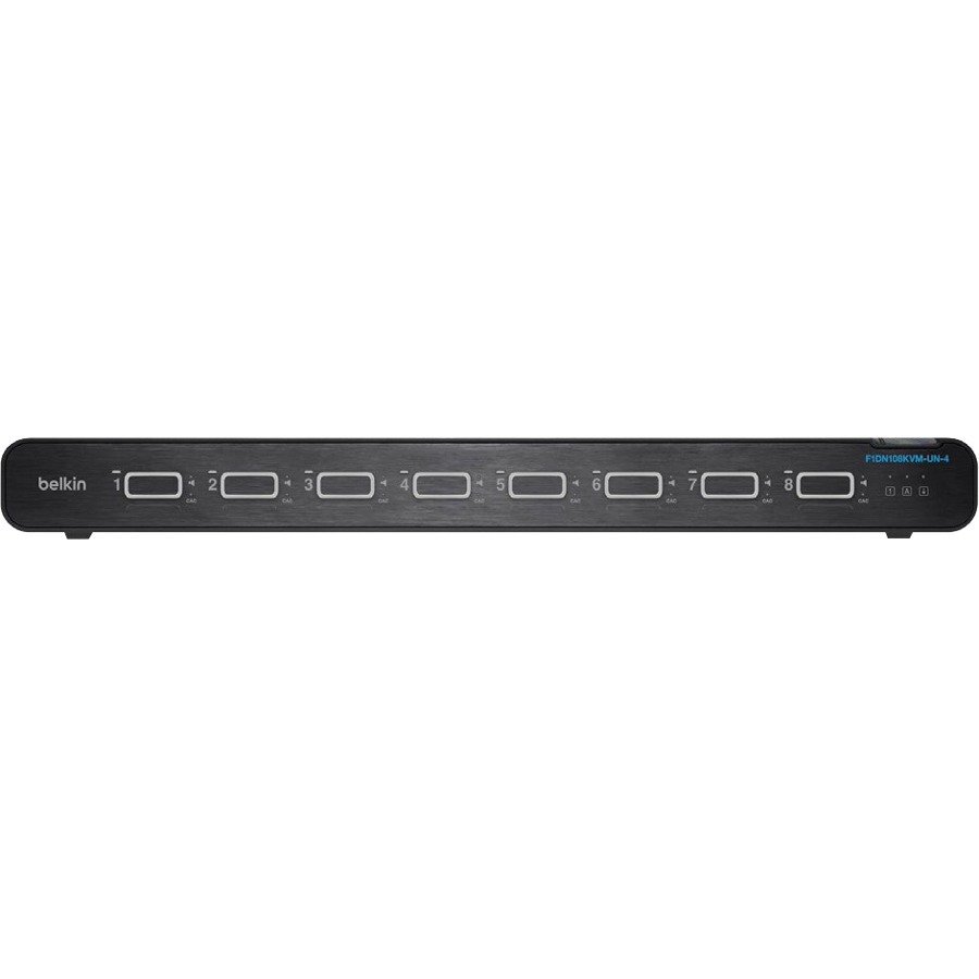 8 PT 1 HD DP/HDMI UNVL SKVM W/CAC PP4.0