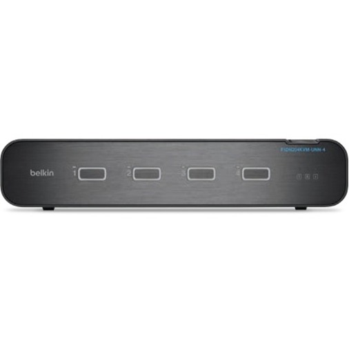 4 PT 2 HD DP/HDMI UNVL SKVM WO/CAC PP4.0