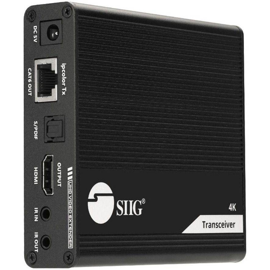Siig 4k Hdmi 2.0 Extender Transceiver  4k 60hz, up to 230 Ft (70m) (Ce-H26n11-S1