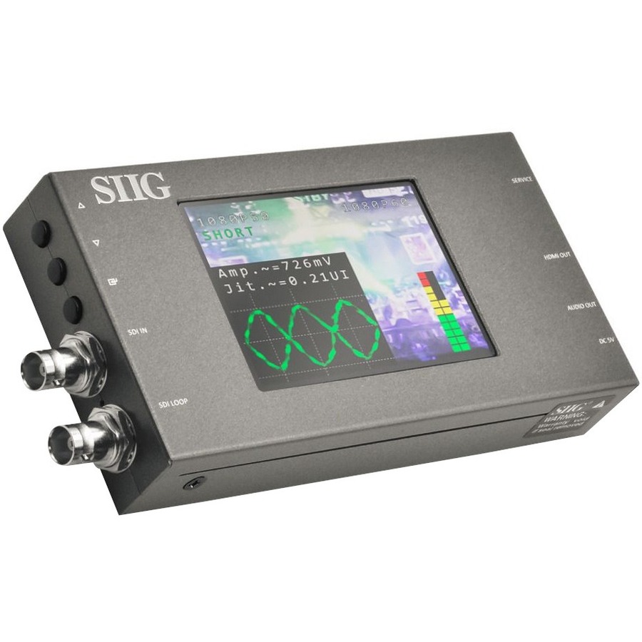 SIIG 3G-SDI TO HDMI CONVERTER WITH SCALER (CE-SD0J11-S1)