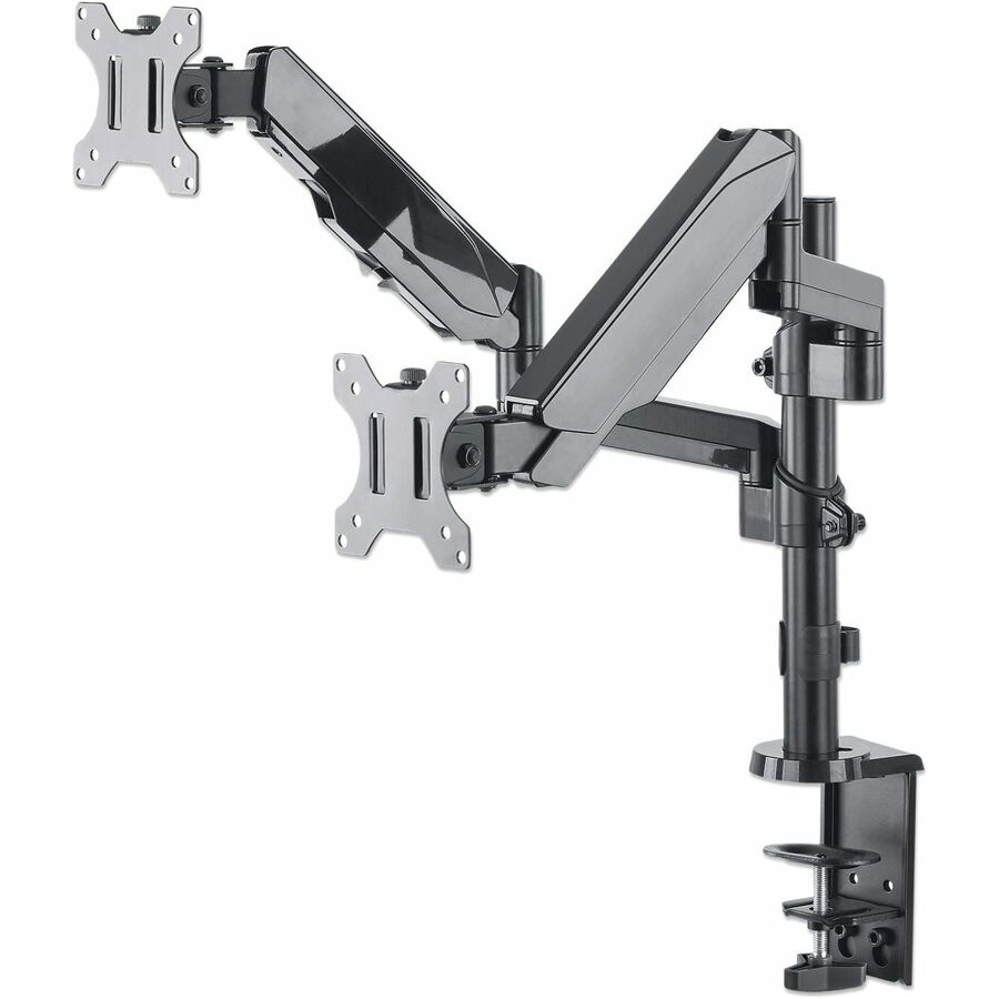 Universal Gas Spring Dual Monitor Mount