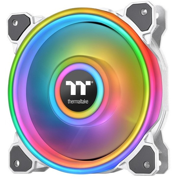 RIING QUAD 120MM 1 PACK CASE FAN, WHITE