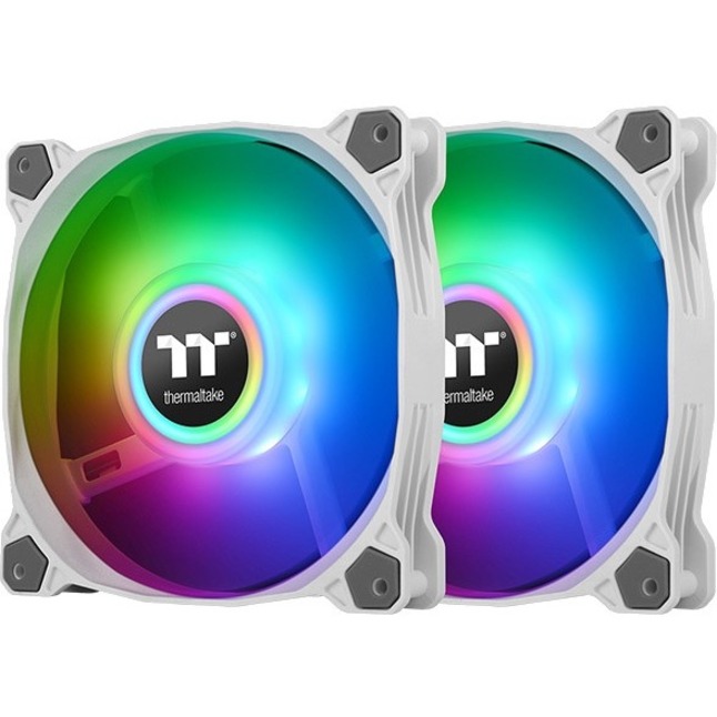 PURE DUO 120MM ARGB CASE/RAD FAN, WHITE