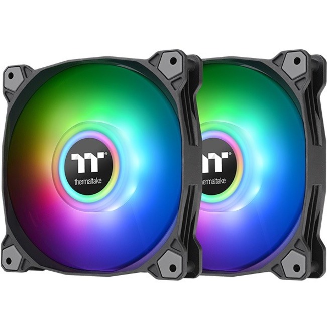 PURE DUO 120MM ARGB CASE/RAD FAN, BLACK