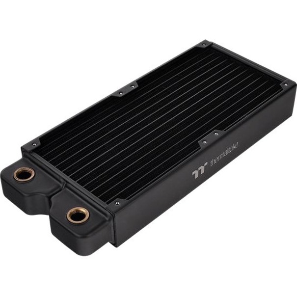 CLD240 40MM THICK DOUBLE-FINS COPPER RAD