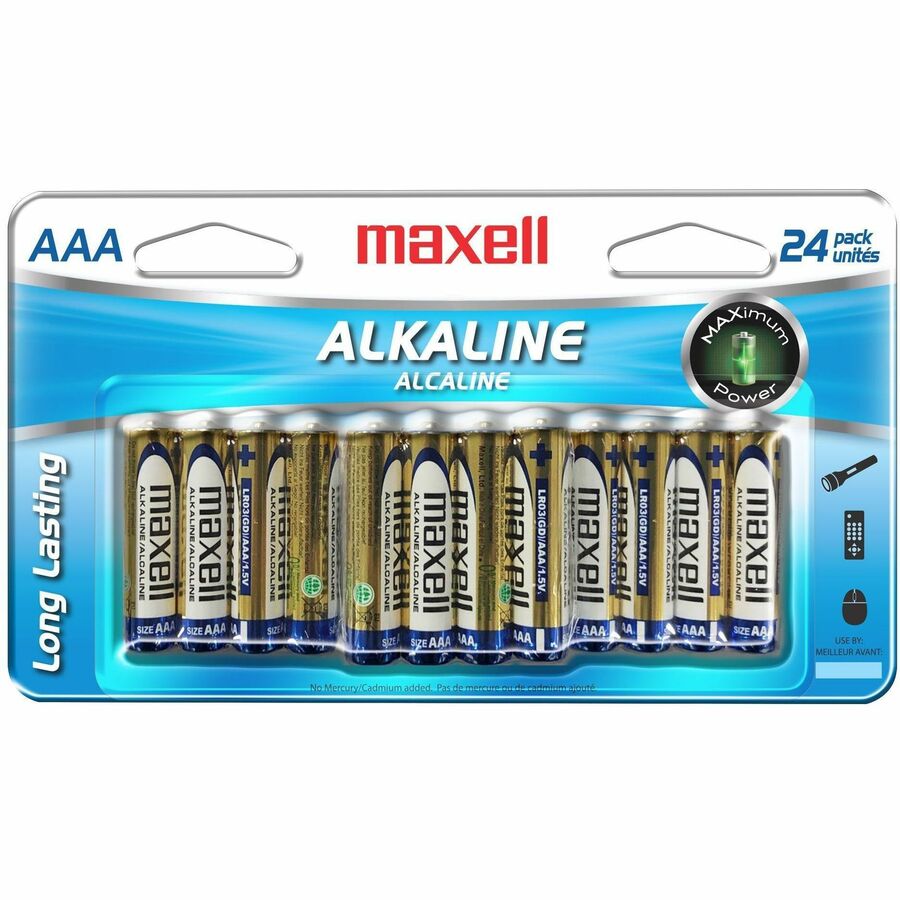 AAA ALKALINE 24PK HANGING CARD