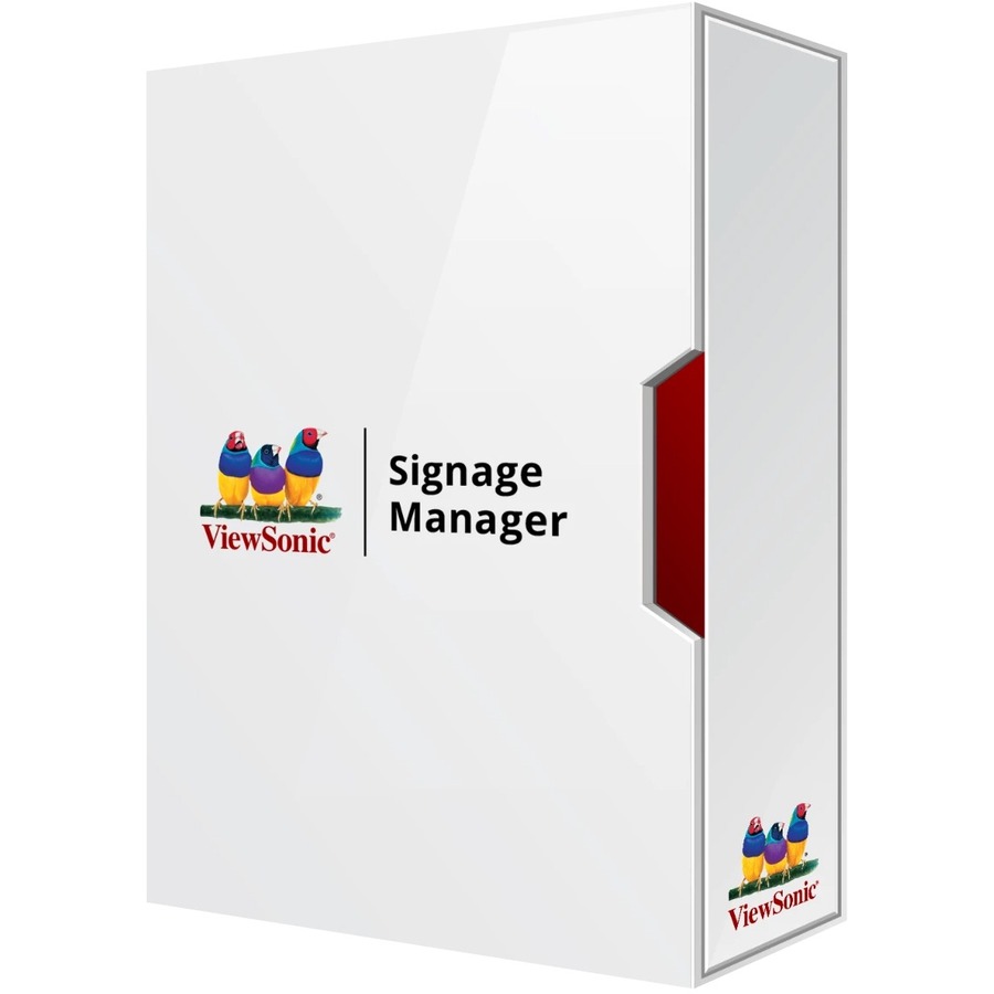 VIEWSONIC SIGNAGE MANAGER CMS SOFTWARE + PERPETUAL LICENSE FOR CDE20 SERIES PER