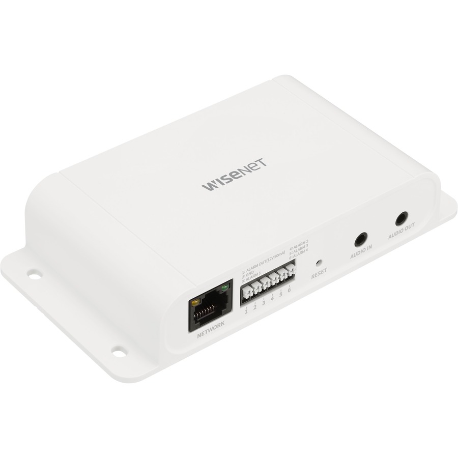 NETWORK I/O BOX FOR PTZ PLUS, 4-CONFIGURABLE I/O PORTS, AUDIO I/O, POE. COMPATIB