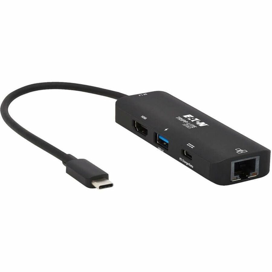 USB C ADAPTER HDMI USB-A GBE