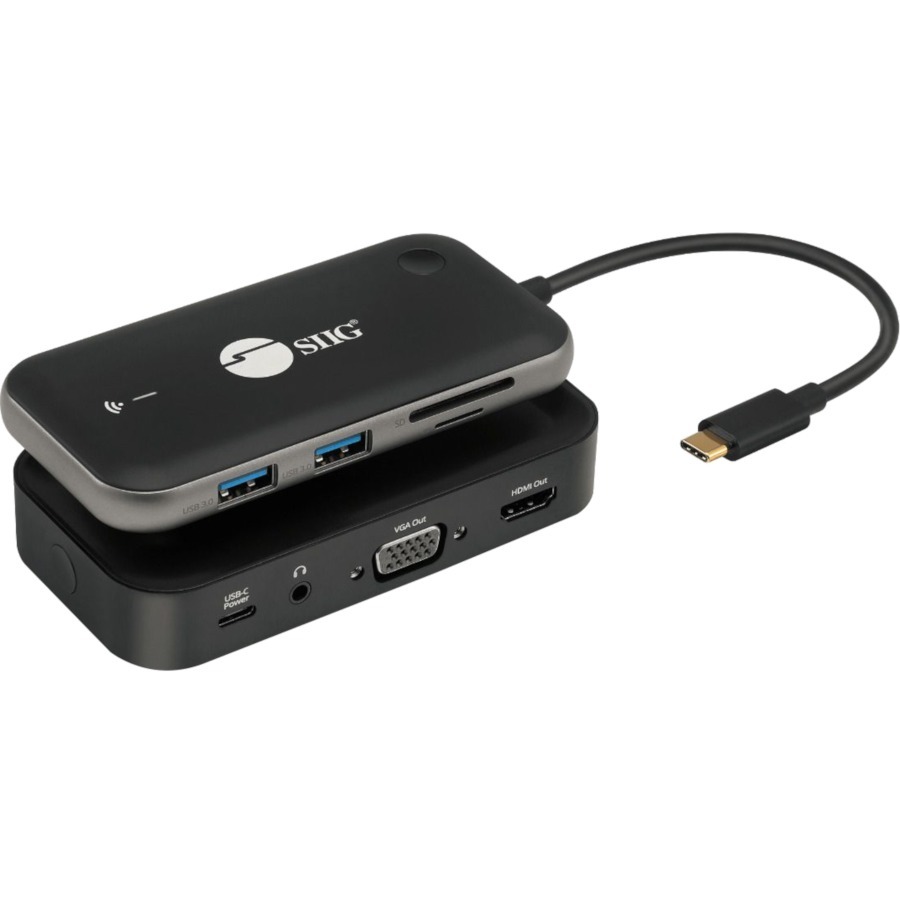 Siig Wireless USB-C Video Hub Extender (Ce-H26p11-S1)