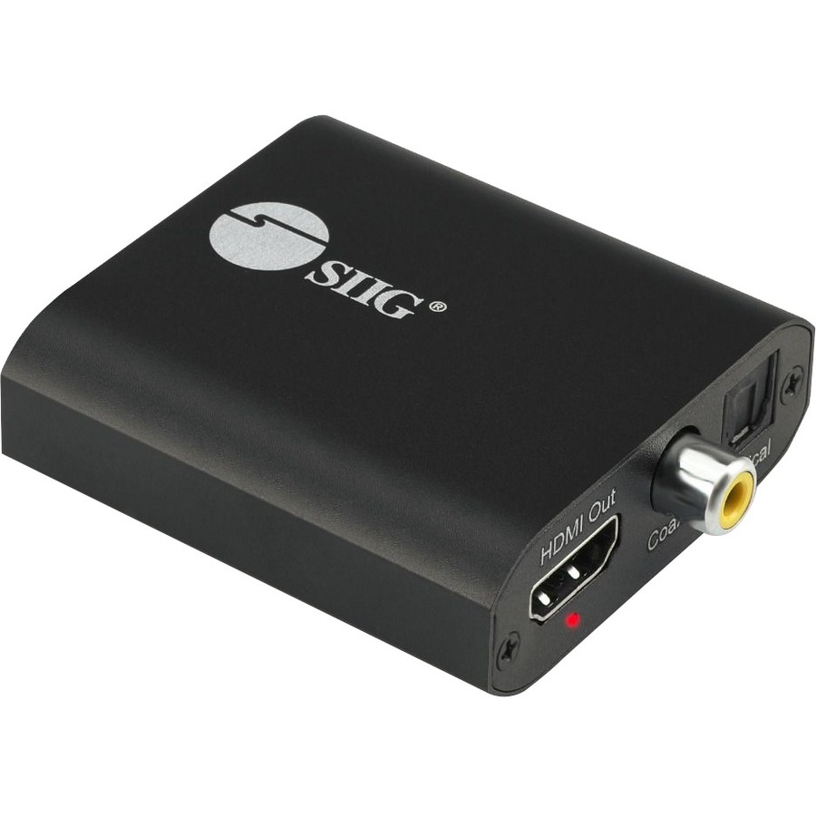 SIIG 4K HDMI AUDIO EXTRACTOR CONVERTER 4K60HZ (CE-H26Q11-S1)