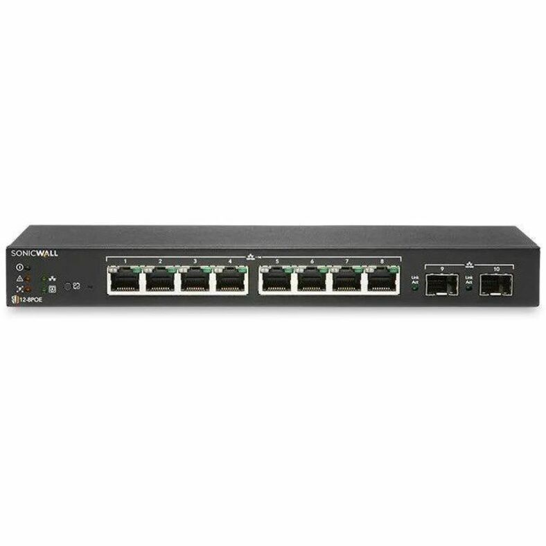SONICWALL SWITCH SWS12-8 WITH