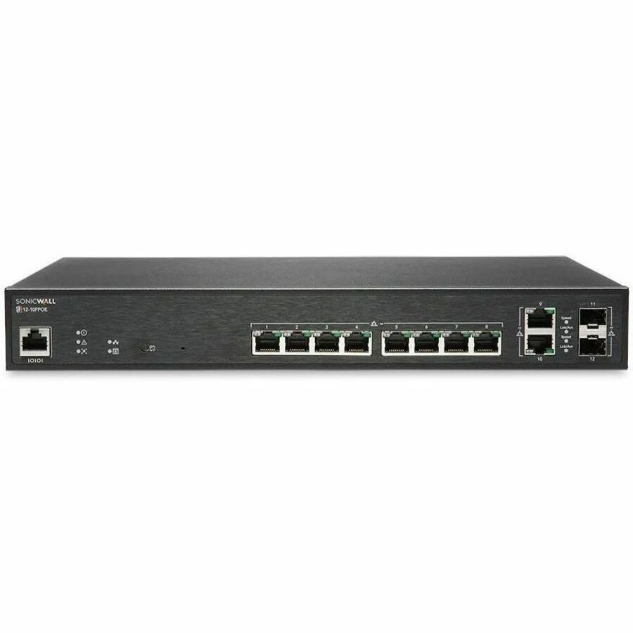 SWITCH S12-10FPOE SUPPORT 3YR