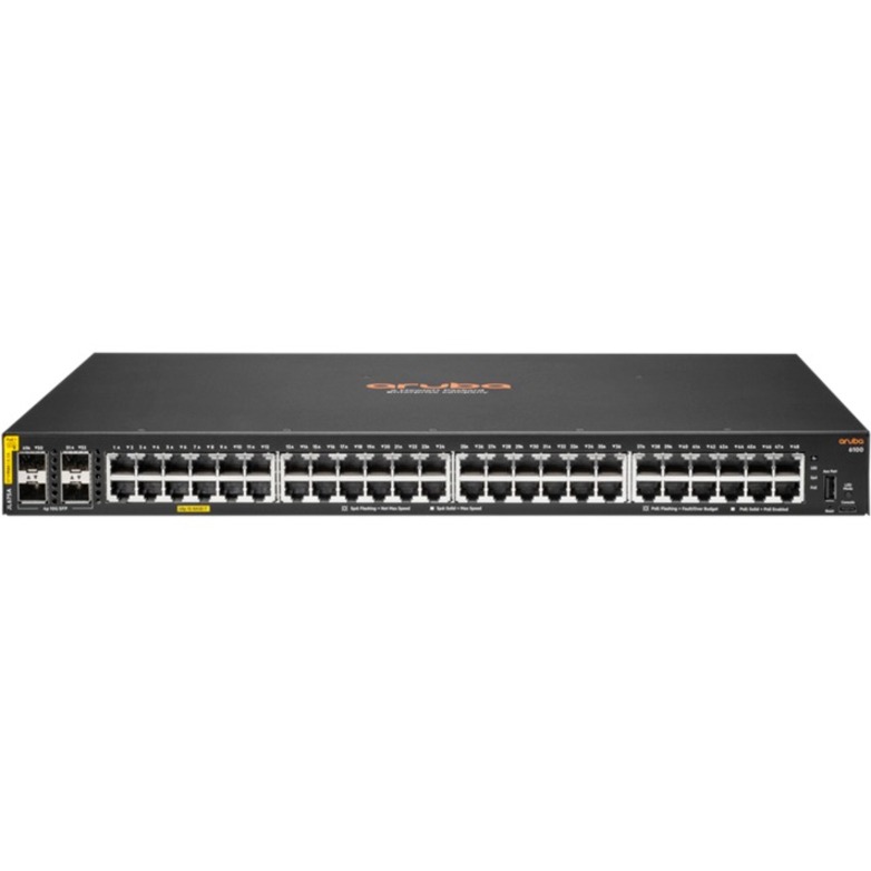 ARUBA 6100 48G CL4 4SFP+ SWCH L6-20 220V