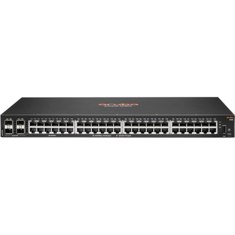ARUBA 6100 48G 4SFP+ SWCH L6-20 220V-NA
