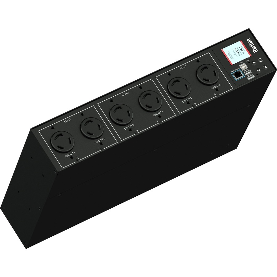 3PH, 208V AC, 50A (40A/PH RATED); 6 OUTLETS: 6X NEMA L6-30R; PLUG: CS8365C (DELT