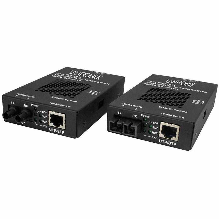 100BASE-TX RJ-45 TO 100BASE-FX, MM ST, W/ -EU POWER SUPPLY