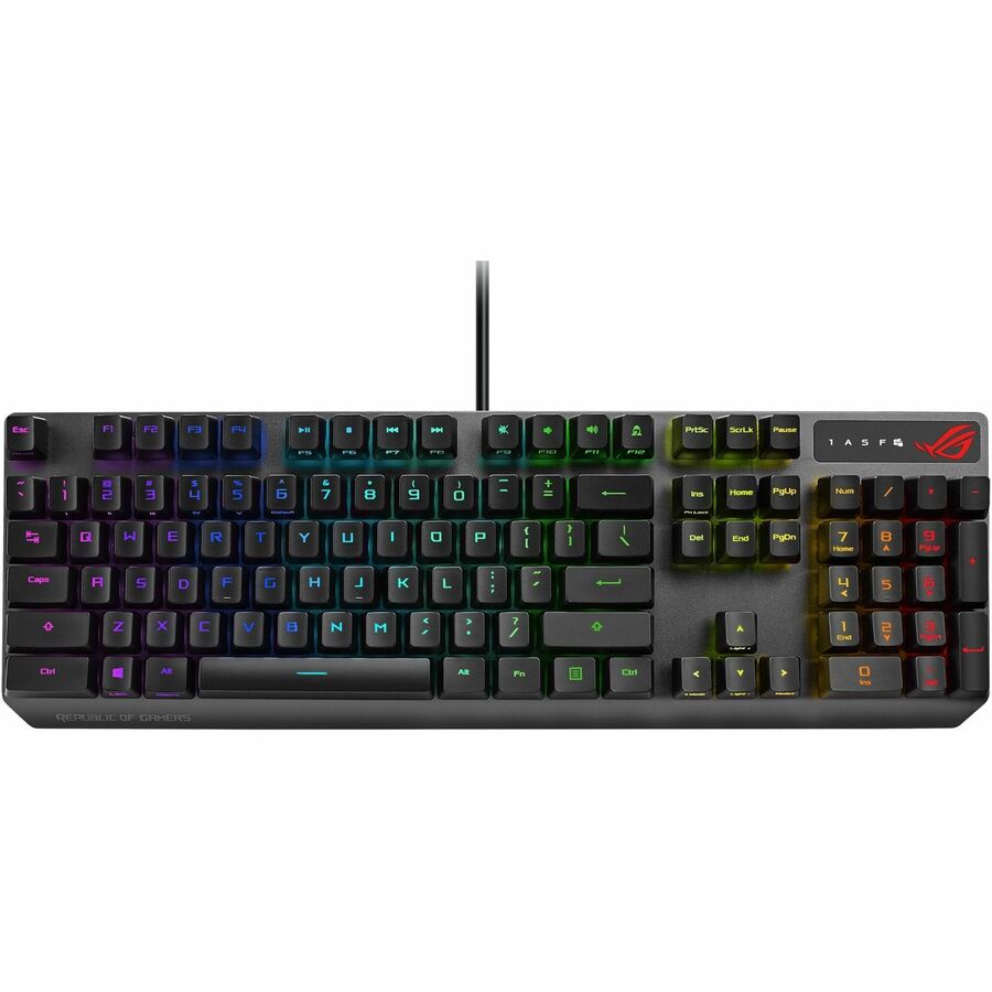 ASUS ROG Strix Scope RX gaming keyboard, ROG RX Optical Mechanical Red Switches