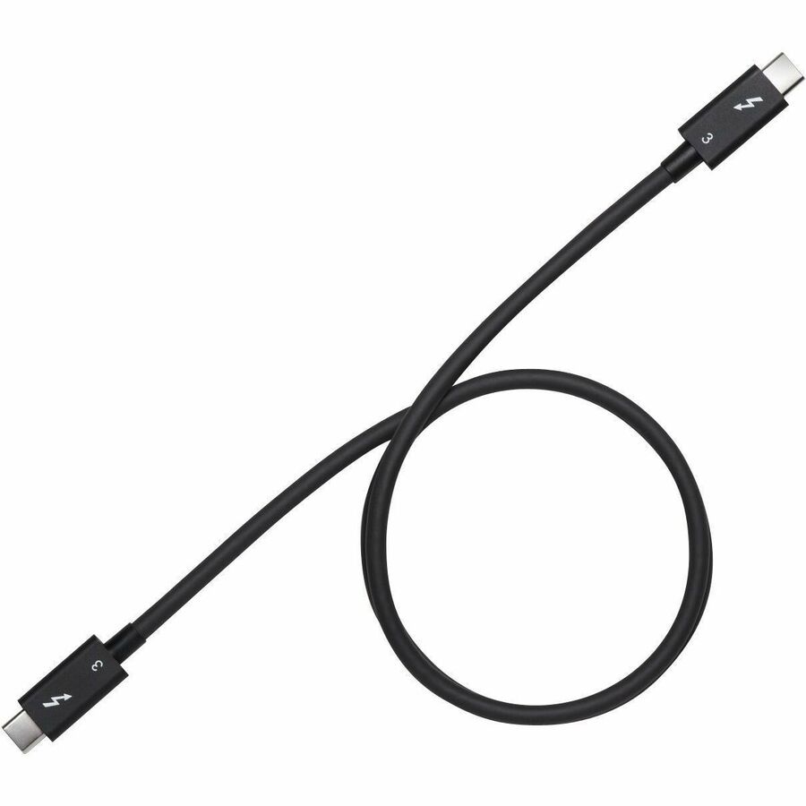 Kensington Thunderbolt 3 Audio/Video Cabe - 2.3 ft Thunderbolt 3 A/V Cable for Smartphone, Notebook, MAC - First End: 1 x 24-pin USB 3.2 (Gen 2) Type C Thunderbolt 3 - Male - Second End: 1 x 24-pin USB 3.2 (Gen 2) Type C Thunderbolt 3 - Male - 40 Gbit/s -