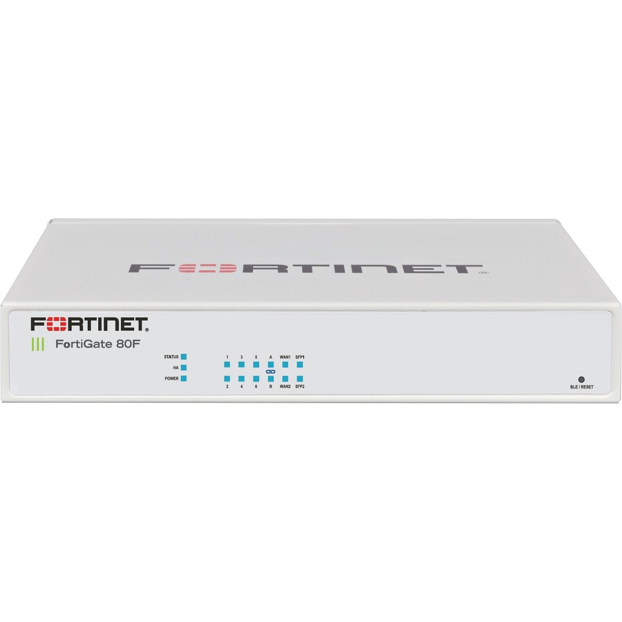 8 X GE RJ45 PORTS, 2 X RJ45/SFP SHARED MEDIA WAN PORTS.