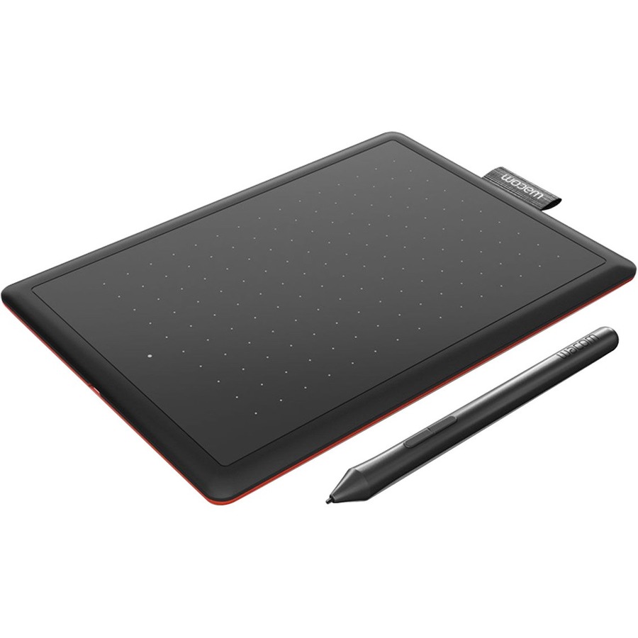 Wacom Small Pen Tablet - Graphics Tablet - 5.98" (152 mm) x 3.74" (95 mm) - 2540 lpi Cable - 2048 Pressure Level - Pen - PC, Mac, Chrome - Black, Red(Open Box)