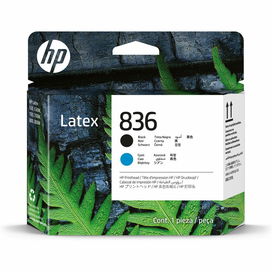 836 BLACK/CYAN LATEX PRINTHEAD