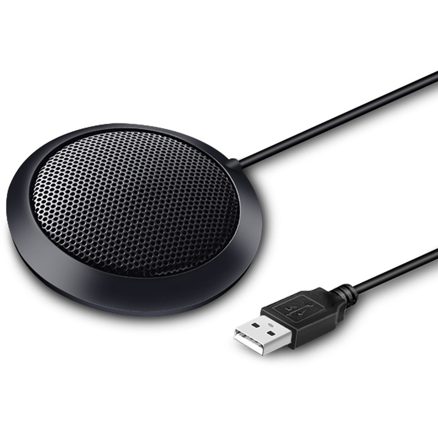Adesso Innovation Inc 360 Omnidirectional USB Table Top Conference Meeting Mic