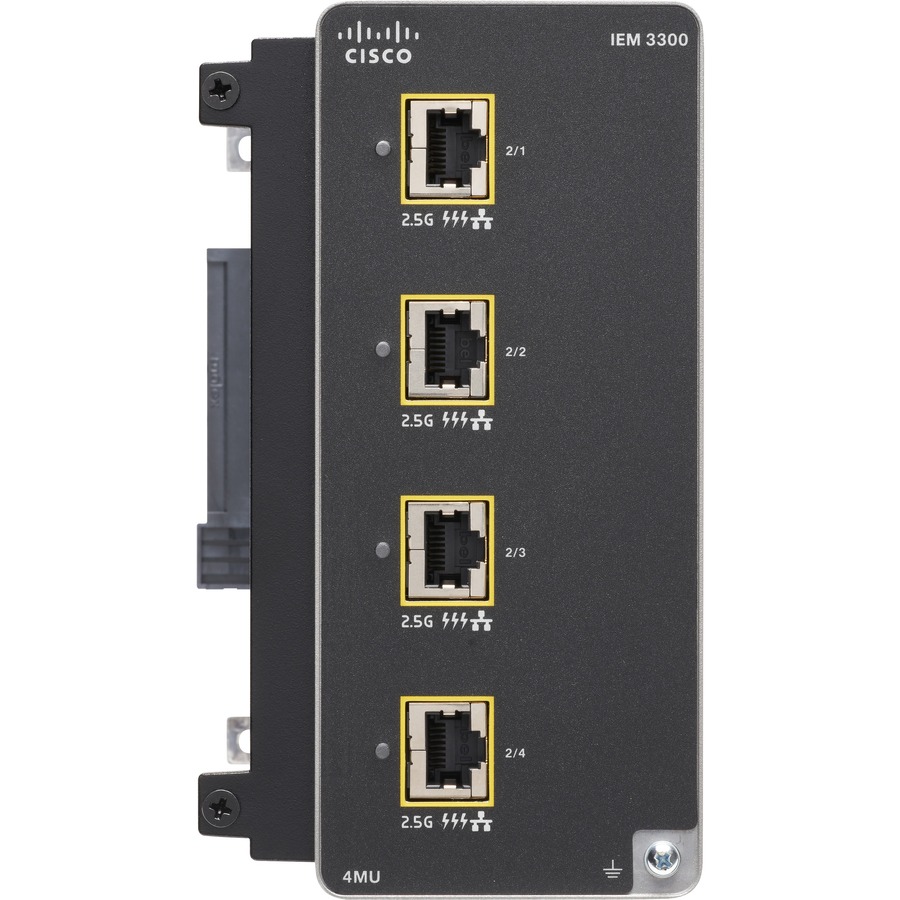 CATALYST IE3300 EXPANSION MODULE WITH 4 2.5G COPPER (4PPOE)