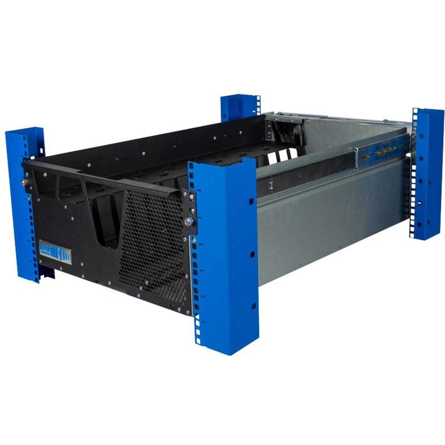 RACKSOLUTIONS MAC MINI SHELF ALLOWS YOU TO MOUNT AS MANY MACS PER SQUARE FOOT AS
