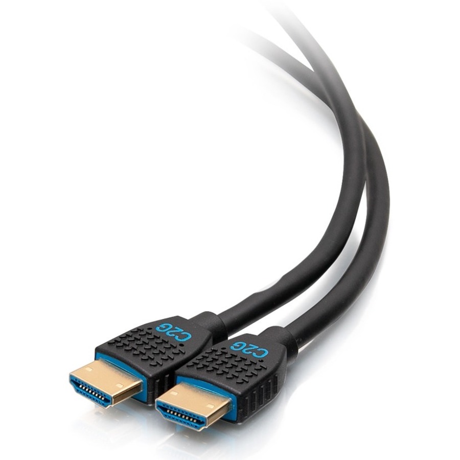 C&acirc;ble A/V Performance 10 pi HDMI C2G - 10 pi HDMI C&acirc;ble A/V pour P&eacute;riph&eacute;rique audio/vid&eacute;o, Ordinateur, Projecteur, Moniteur - 2e bout: 1 x HDMI 2.0 Digital Audio/Video - Male - Supports up to 4096 x 2160 - Dor&eacute; Conn