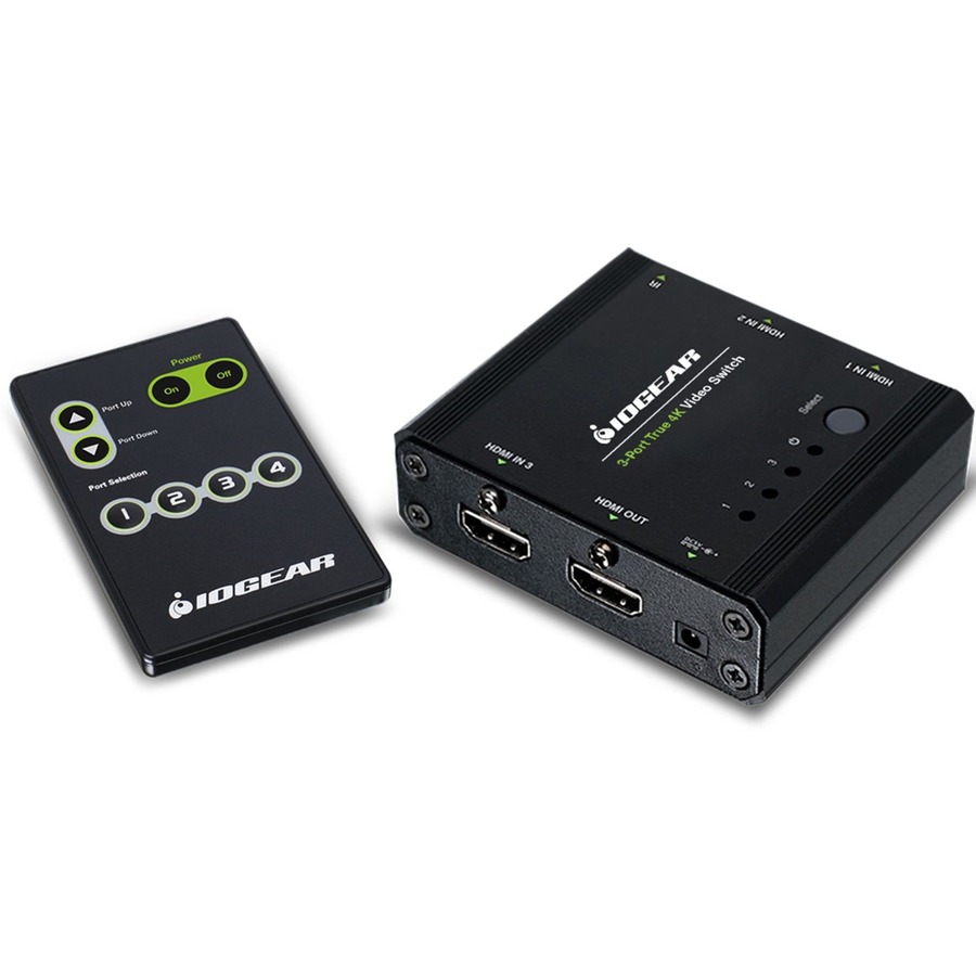 3-PORT TRUE 4K SWITCH WITH HDMI CONNECTION TAA COMPLIANT