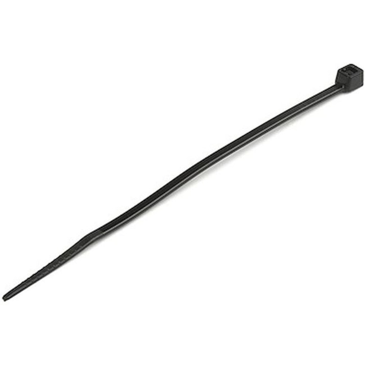 4XEM 100PK 6 in Reusable Cable Ties Black Nylon | Cable Management